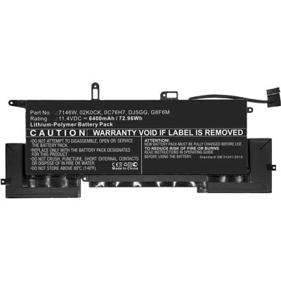 CoreParts Dell Latitude 7400 2-in-1 Laptop-Akku - 72,96Wh CoreParts Dell Latitude 7400 2-in-1 Laptop-Akku - 72,96Wh