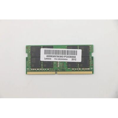 Lenovo 5M30V06804 32GB DDR4 SODIMM - Module mémoire - Publicité Lenovo 5M30V06804 32GB DDR4 SODIMM - Module mémoire - Publicité
