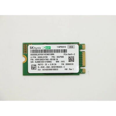 Lenovo BC501 128GB SSD - M.2 2242 PCIe NVMe Lenovo BC501 128GB SSD - M.2 2242 PCIe NVMe