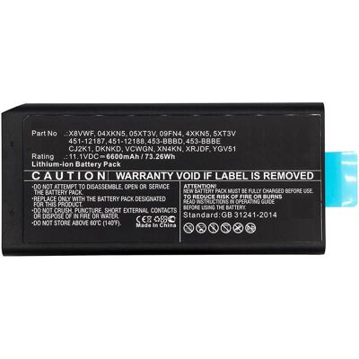 CoreParts MBXDE-BA0185 Laptopbatterie - Laptopbatterie CoreParts MBXDE-BA0185 Laptopbatterie - Laptopbatterie