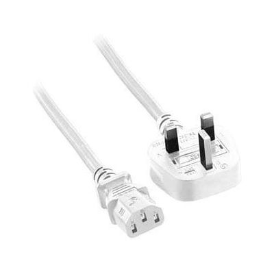 MicroConnect PE090420W Strømkabel - Hvit - 2m - UK Type G MicroConnect PE090420W Strømkabel - Hvit - 2m - UK Type G