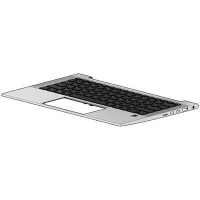 HP M08699-041 Laptop Ersatzteil - Tastatur, Grau, für EliteBook 830 G7 HP M08699-041 Laptop Ersatzteil - Tastatur, Grau, für EliteBook 830 G7