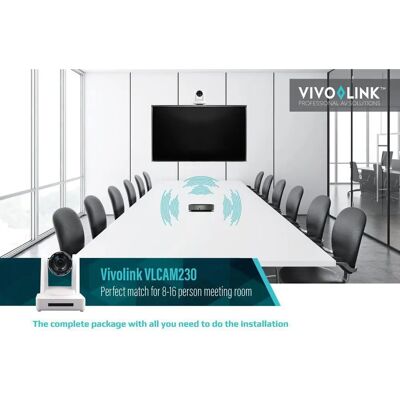 Vivolink VLCAMBDL1 Videokonferenzkamera - Weiß Vivolink VLCAMBDL1 Videokonferenzkamera - Weiß