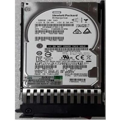 Hewlett Packard Enterprise MSA 600GB 12G SAS 10K - Storage Drive Hewlett Packard Enterprise MSA 600GB 12G SAS 10K - Storage Drive