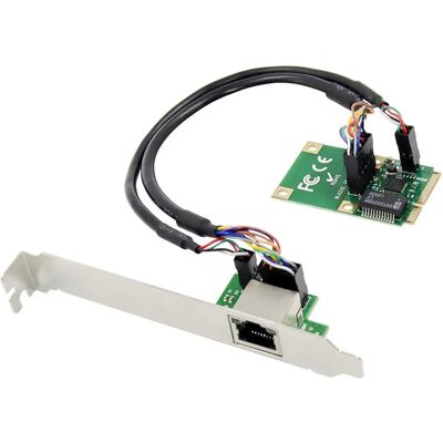 MicroConnect 8111F Nettverkskort - Realtek RTL8111F, 1 Gbps, Mini PCIe MicroConnect 8111F Nettverkskort - Realtek RTL8111F, 1 Gbps, Mini PCIe