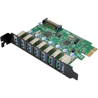 MicroConnect PCI-E x1 USB 3.0 Utvidelseskort MicroConnect PCI-E x1 USB 3.0 Utvidelseskort