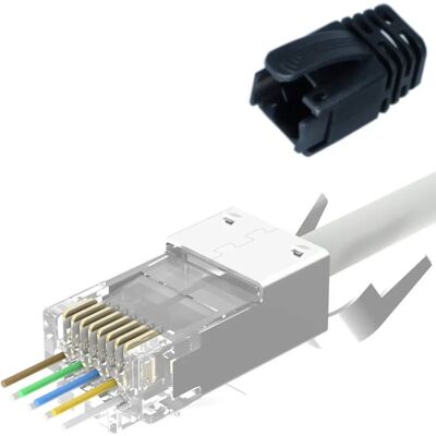 Connecteur de fil Lanview LVN125311 - Diamètre large Cat6A/Cat7 - Publicité Connecteur de fil Lanview LVN125311 - Diamètre large Cat6A/Cat7 - Publicité