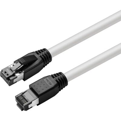 Câble réseau MicroConnect Cat8.1 S/FTP blanc - 7,5m Câble réseau MicroConnect Cat8.1 S/FTP blanc - 7,5m