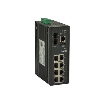Barox LT-L802GBTME Managed Layer 3 Gigabit Ethernet Switch - 8 Ports Barox LT-L802GBTME Managed Layer 3 Gigabit Ethernet Switch - 8 Ports