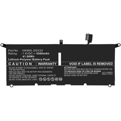 CoreParts Dell Laptop Akku - 41,80 Wh - Schwarz CoreParts Dell Laptop Akku - 41,80 Wh - Schwarz