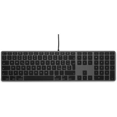 LMP 18251 Vollgröße USB QWERTY Graue Tastatur - Tastatur LMP 18251 Vollgröße USB QWERTY Graue Tastatur - Tastatur
