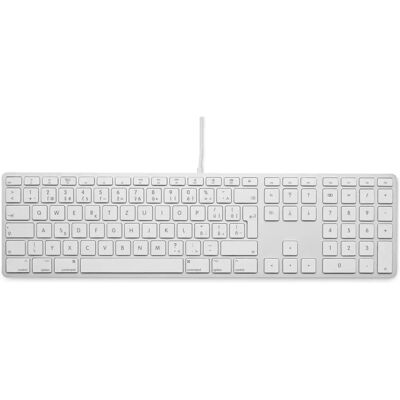 Clavier LMP 17601 - QWERTZ Slovaque - Argent - Publicité Clavier LMP 17601 - QWERTZ Slovaque - Argent - Publicité