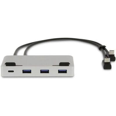 LMP LMP 19095 Silber Laptop Dock - USB-C Port Replikator LMP LMP 19095 Silber Laptop Dock - USB-C Port Replikator