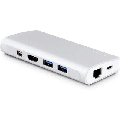 LMP 18645 Ezüst USB-C Utazókábel 4K 9 Porttal - Laptop dokkoló LMP 18645 Ezüst USB-C Utazókábel 4K 9 Porttal - Laptop dokkoló