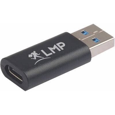 LMP USB-C zu USB-A Adapter - Daten + Video - Schwarz LMP USB-C zu USB-A Adapter - Daten + Video - Schwarz