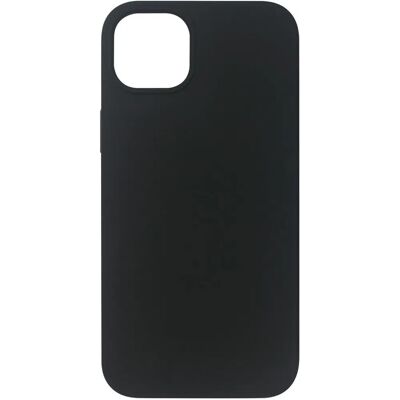 Coque en silicone eSTUFF pour iPhone 14 Plus - Noir - Coque de téléphone Coque en silicone eSTUFF pour iPhone 14 Plus - Noir - Coque de téléphone
