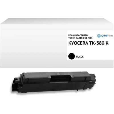 CoreParts QI-TK-580K Schwarzer Toner - Tonerpatrone CoreParts QI-TK-580K Schwarzer Toner - Tonerpatrone
