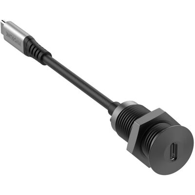 Vivolink - Enchufe de Escritorio USB-C - Negro Vivolink - Enchufe de Escritorio USB-C - Negro