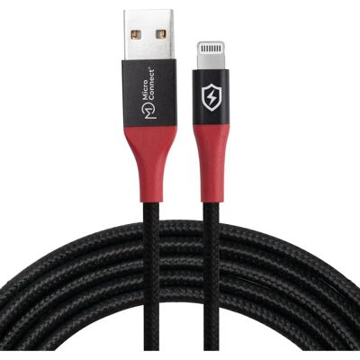 MicroConnect MC-ALIGHTNING-SC Lightning-Kabel - 1,5 m - Schwarz - Lightning-Kabel MicroConnect MC-ALIGHTNING-SC Lightning-Kabel - 1,5 m - Schwarz - Lightning-Kabel