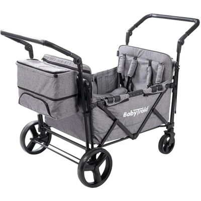 Babytrold Modello Grigio Passeggino 4 Bambini Babytrold Modello Grigio Passeggino 4 Bambini