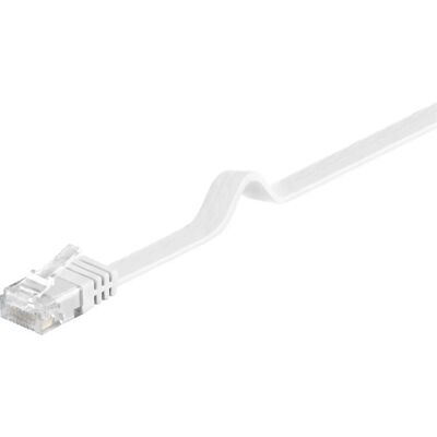 MicroConnect 15m Cat6 U/UTP litteä verkkokaapeli - Valkoinen MicroConnect 15m Cat6 U/UTP litteä verkkokaapeli - Valkoinen