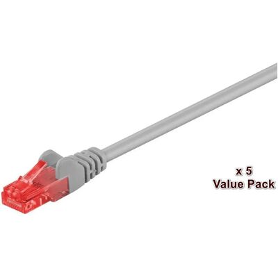 Microconnect V-UTP615VP Verkkokabelli Grey 15m Cat6 U/UTP Microconnect V-UTP615VP Verkkokabelli Grey 15m Cat6 U/UTP