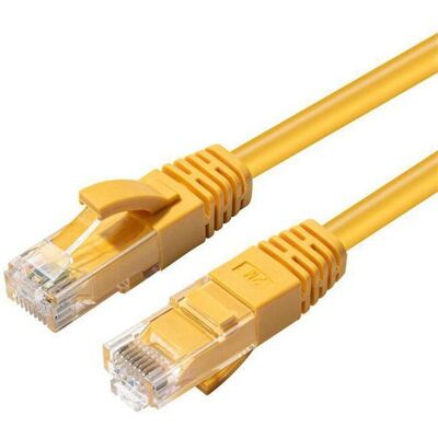 Microconnect UTP520Y 20m Yellow Networking Cable - Network Cable Microconnect UTP520Y 20m Yellow Networking Cable - Network Cable