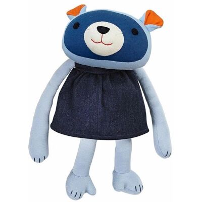 Franck Fischer - Peluche en coton bio pour bébé - Marine bleu - 32cm - Raton-laveur - Publicité Franck Fischer - Peluche en coton bio pour bébé - Marine bleu - 32cm - Raton-laveur - Publicité