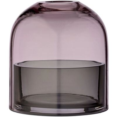 AYTM Tota Rosa/Svart Lanterne - Minimalistisk design for tealights AYTM Tota Rosa/Svart Lanterne - Minimalistisk design for tealights