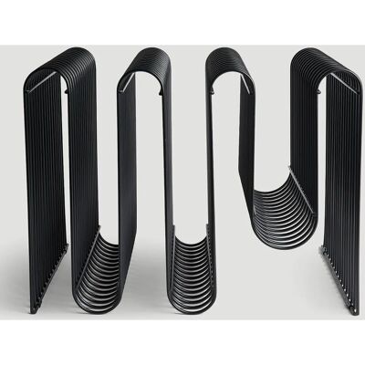 Portariviste AYTM Curva - Nero - Stile Scandinavo Portariviste AYTM Curva - Nero - Stile Scandinavo
