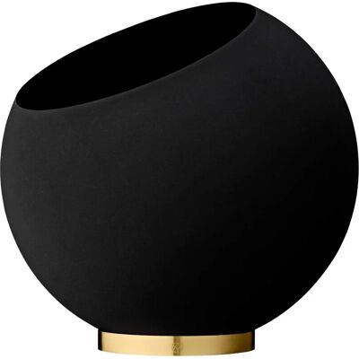 Vaso a forma di globo nero AYTM - Ø21 cm - Decorazione da interno/esterno Vaso a forma di globo nero AYTM - Ø21 cm - Decorazione da interno/esterno