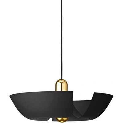 Suspension AYTM Cycnus Noir & Or - Grand - Lampe suspendue - Publicité Suspension AYTM Cycnus Noir & Or - Grand - Lampe suspendue - Publicité