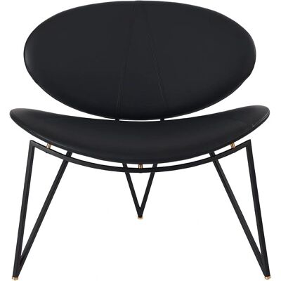 Fauteuil Semper d'AYTM - Design sculptural - Noir - Publicité Fauteuil Semper d'AYTM - Design sculptural - Noir - Publicité