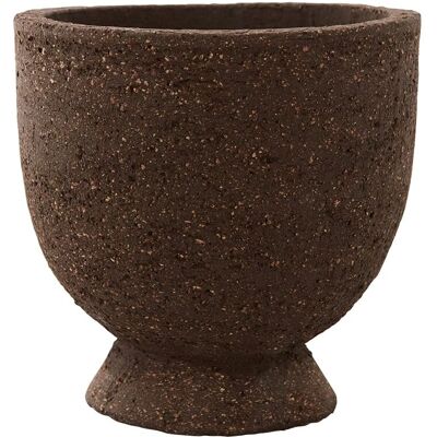 AYTM Terra Blomsterpotte/vase - Organisk design, Ø 15cm, Java Brun - Blomsterpotte/vase AYTM Terra Blomsterpotte/vase - Organisk design, Ø 15cm, Java Brun - Blomsterpotte/vase