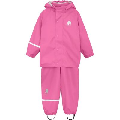 CeLaVi Pink Regenbekleidung mit abnehmbarer Kapuze - Regenbekleidung CeLaVi Pink Regenbekleidung mit abnehmbarer Kapuze - Regenbekleidung