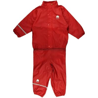 Celavi Rote Regenanzug für Kinder - Wasserdicht & Winddicht - 3-4 Jahre Celavi Rote Regenanzug für Kinder - Wasserdicht & Winddicht - 3-4 Jahre