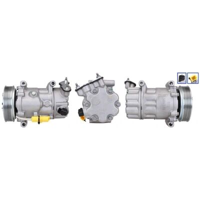ELSTOCK 510370 Compressore Aria Condizionata - Compatibile con Peugeot 208, 5008, 308, Citroën C3 II ELSTOCK 510370 Compressore Aria Condizionata - Compatibile con Peugeot 208, 5008, 308, Citroën C3 II