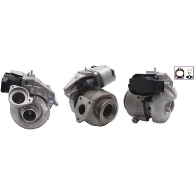 ELSTOCK Modèle 91-0593 Turbocompresseur - Gaz d'échappement avec joints ELSTOCK Modèle 91-0593 Turbocompresseur - Gaz d'échappement avec joints