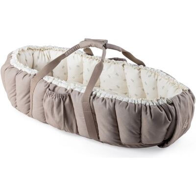 Sebra - Tour de lit 3 i 1 - Sophora Leaves - Beige - Babynest Sebra - Tour de lit 3 i 1 - Sophora Leaves - Beige - Babynest