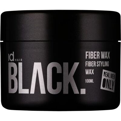 IdHair Black Fiber Wax - Stærk hold hårvoks til mænd IdHair Black Fiber Wax - Stærk hold hårvoks til mænd