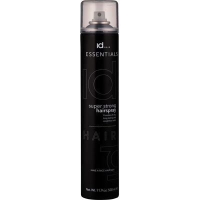 IdHair Essentiels Fixation Forte Laque 500 ml - Spray capillaire - Publicité IdHair Essentiels Fixation Forte Laque 500 ml - Spray capillaire - Publicité