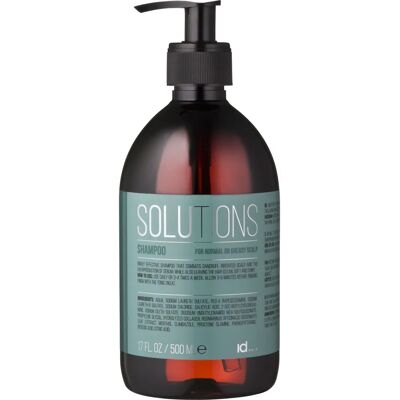 IdHAIR Solutions No.1 500 ml shampoo mod skæl og fedtet hovedbund IdHAIR Solutions No.1 500 ml shampoo mod skæl og fedtet hovedbund