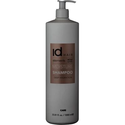 IdHAIR Elements Xclusive Moisture Shampoo 1000 ml - Fuktighetsgivande & Frizzkontroll IdHAIR Elements Xclusive Moisture Shampoo 1000 ml - Fuktighetsgivande & Frizzkontroll