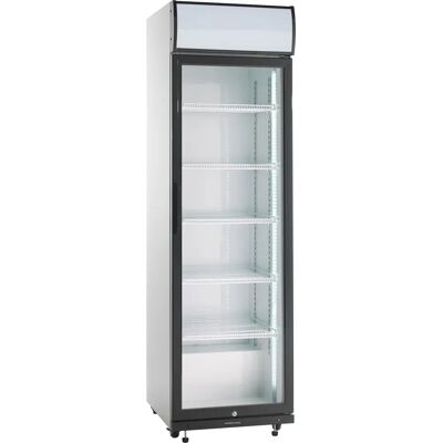 Scandomestic SD 420 E - Sort, Rustfrit stål - Salgsdisplay køleskab Scandomestic SD 420 E - Sort, Rustfrit stål - Salgsdisplay køleskab