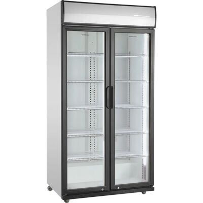 Scandomestic SD 881 HE - Rustfrit stål - Merchandiser køleskab Scandomestic SD 881 HE - Rustfrit stål - Merchandiser køleskab