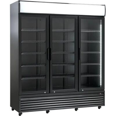 Scandomestic Displaykøleskab SD 1502 BHE - Sort - 1150 liter Scandomestic Displaykøleskab SD 1502 BHE - Sort - 1150 liter