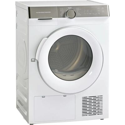 Scandomestic - TDH8WA3 - Hvit - 8 kg - tørketrommel Scandomestic - TDH8WA3 - Hvit - 8 kg - tørketrommel