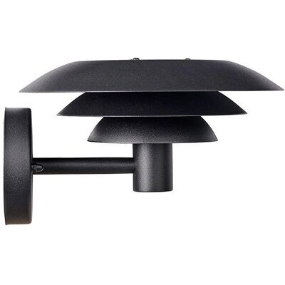 Dyberg Larsen DL25 Svart Utendørs Vegglampe - Vegglampe Dyberg Larsen DL25 Svart Utendørs Vegglampe - Vegglampe