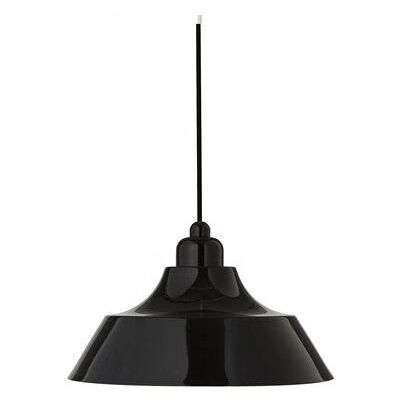 Dyberg Larsen Momentum Plafondlamp - 33cm, Zwart, Textiel & Metaal - Plafondlamp Dyberg Larsen Momentum Plafondlamp - 33cm, Zwart, Textiel & Metaal - Plafondlamp