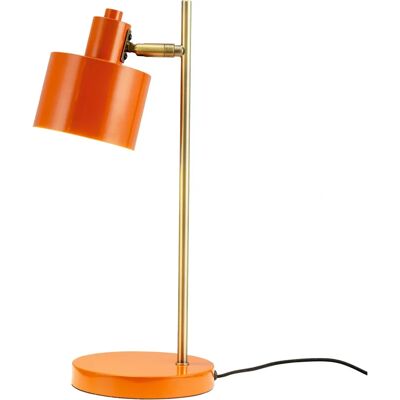 Dyberg Larsen Ocean Tischlampe - Orange/Messing Retro-Stil Dyberg Larsen Ocean Tischlampe - Orange/Messing Retro-Stil